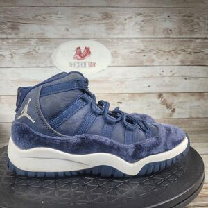 Nike Trainers Size 13.5C Kids Air Jordan 11 Midnight Navy Walking Running Shoes